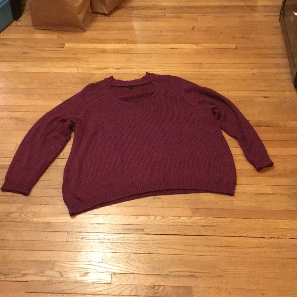 Torrid purple sweater